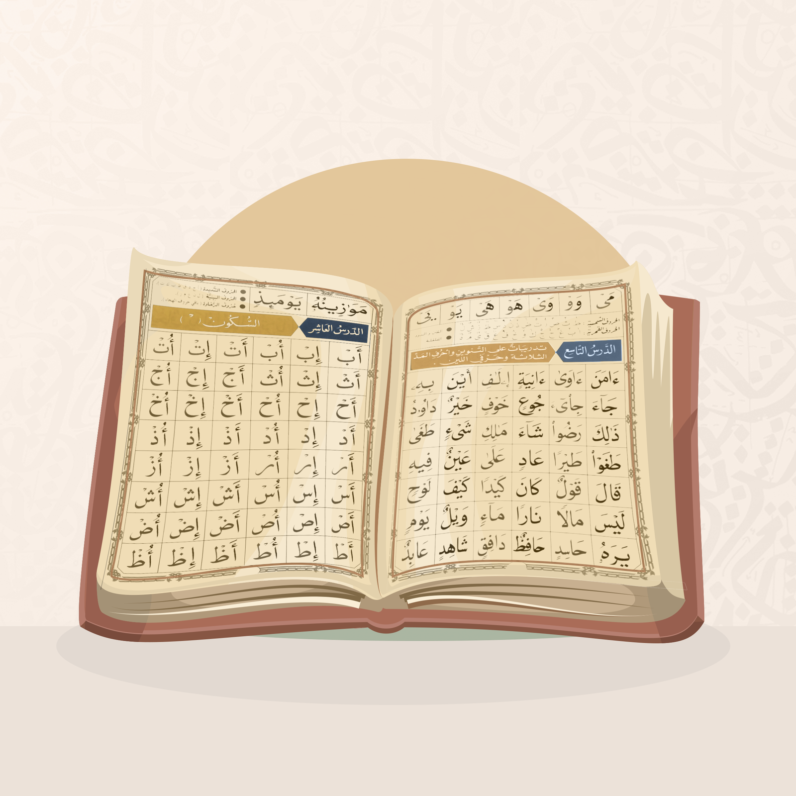 فصول اللغة العربية كوفر القاعدة النورانية (1)